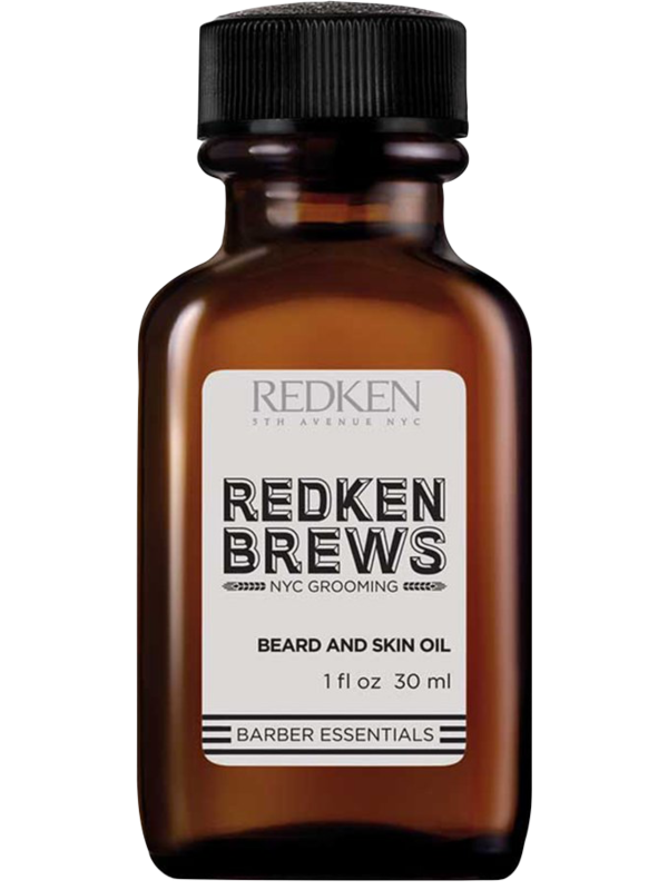 Redken - Brews Beard and Skin Oil - Pečující olej na vousy - 30ml