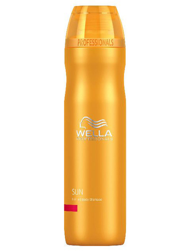 Wella Sun Hair & Body Shampoo - 250 ml - Normale shampoo vrouwen - Voor Alle haartypes